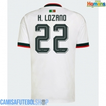 Camisa de time de futebol México Hirving Lozano #22 Replicas 2º Equipamento Mundo 2026 Manga Curta